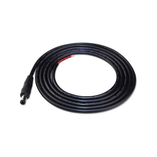 0.5mm² DC5.5*2.1 male plug cable 30cm