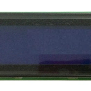 LCD 20x2, fondo azul
