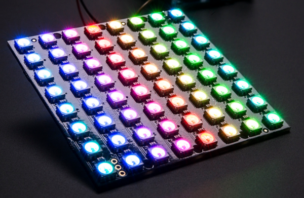 Neopixel 8x8 matriz 64 led RGB