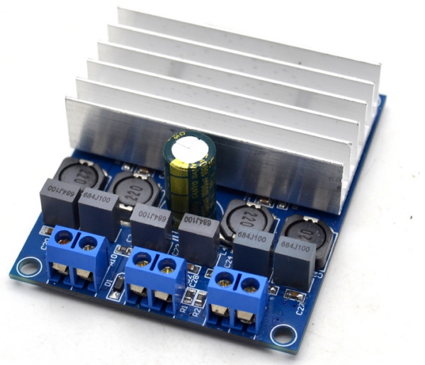 Modulo amplificador de audio 2x50 W Clase D TDA7492