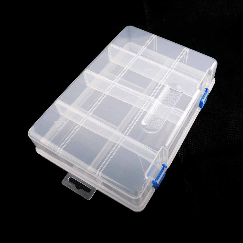 Caja organizador de plástico 2 niveles - Teknomovo 2024