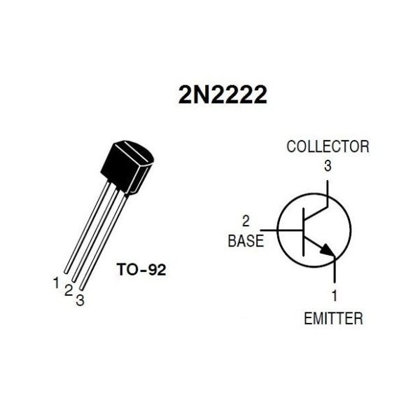 2n2222a TO-92 transistor BJT NPN