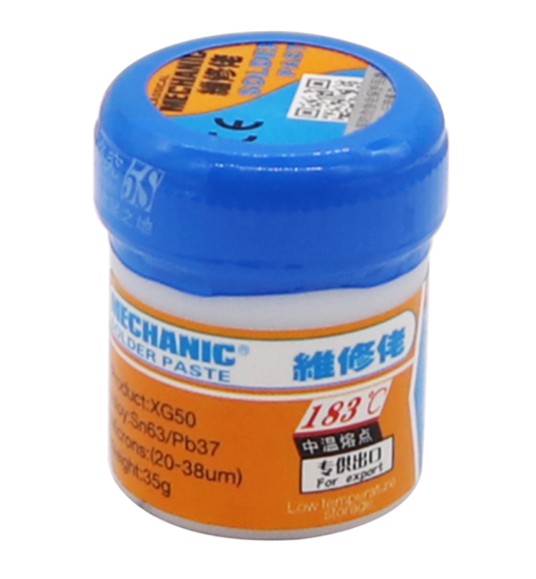 Pasta de estaño de soldadura sintética XGZP50 para Reballing